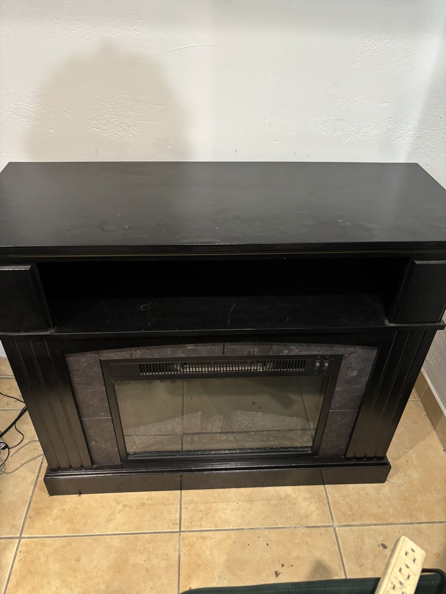 Tv Stand With Fire Place