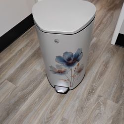 Trash Can, Foot Operated.