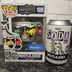 BEETLEJUICE FUNKO EXCLUSIVE 
CAROUSEL HAT
LIMITED EDITION SODA CAN