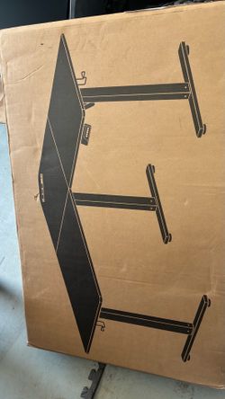 Home office desk standing or sitting electric