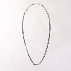 22" Savlano 925 Sterling Silver Chain Necklace Choker Fashion Jewelry Italy New