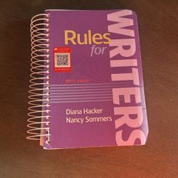 Rules For Writers Ninth Edition