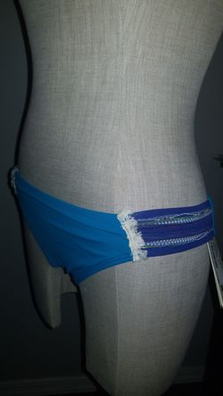 New Lucky bikini bottoms size M Medium blue