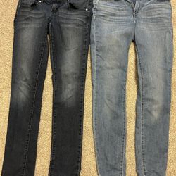 Girls Jeans—Guess And Levi Strauss