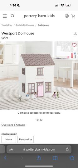 Pottery Barn Kids Westport Dollhouse