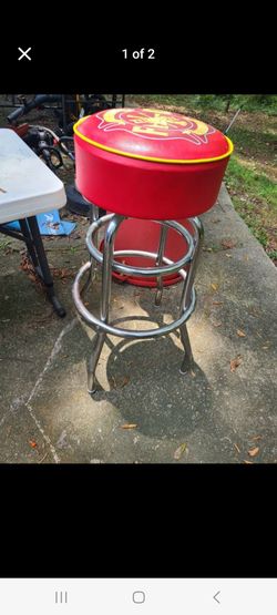Firefighter Swivel Bar Stool