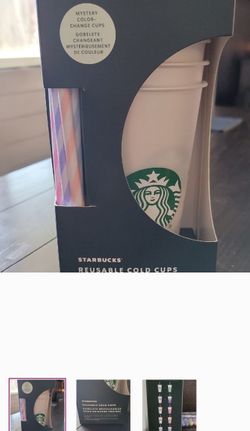 Starbucks Reusable Color Changing Cups