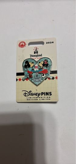 Disneyland After Dark Sweethearts Nite 2024 Mickey Minnie LE 4000 Pin - New on Card