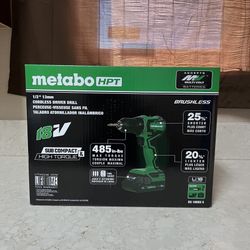 metabo HPT 1/2 ‘’ 13mm Cordless Driver Drill 