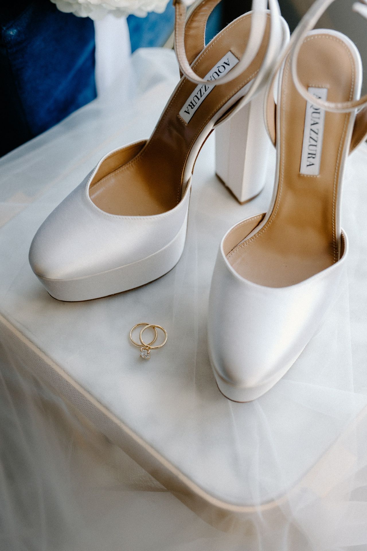 wedding shoes for bride size 6.5 white aquazzura platform heels