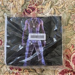 Tupac Supreme Tee Ash Grey Size M