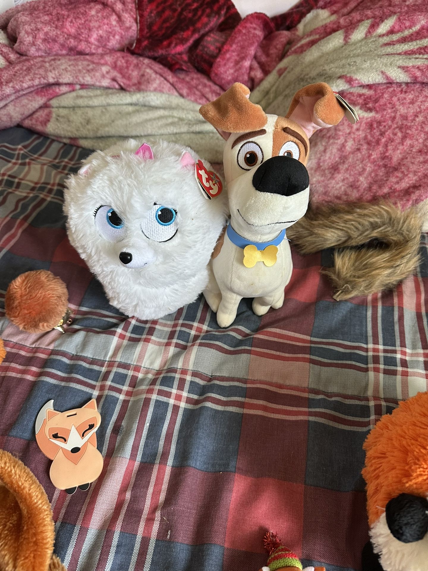 Stuffed Animals mostly Foxes