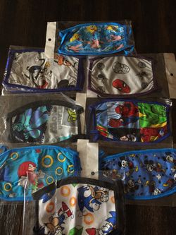 Boys Face Mask $5 each