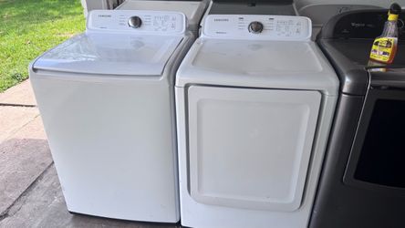 SAMSUNG XL WASHER & DRYER SET ✅✅ FREEE DELIVERY 🚚