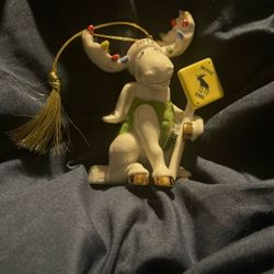 Lenox 2012 Merry Moose Crossing Ornament