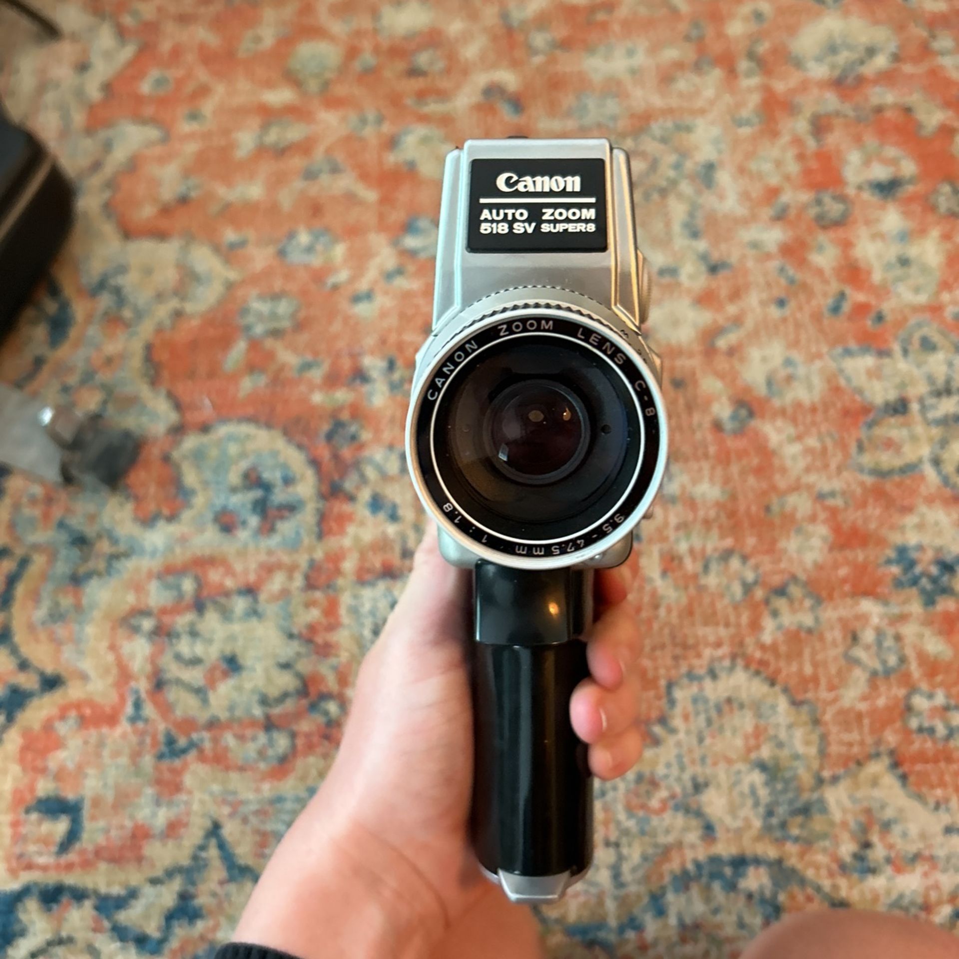 Canon Super 8 Film Video Camera Auto Zoom 518 SV for Sale in San