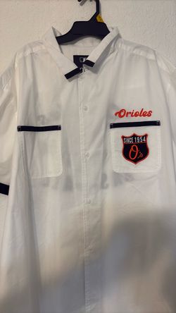 Baltimore Orioles MLB Button-Up Shirt Size XXL