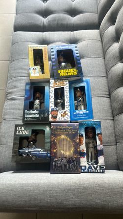 Smith Ohtani Rojas Hernandez Trophy Roberts Bobblehead Dodger Bobble Head Dodgers SGA