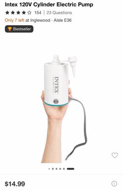 Intex 120V Cylinder Electric Pump