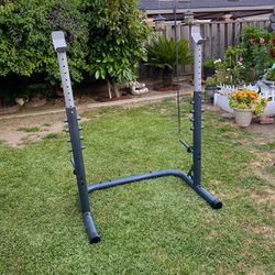 Adjustable Squat Rack / Bench Press FREE Delivery