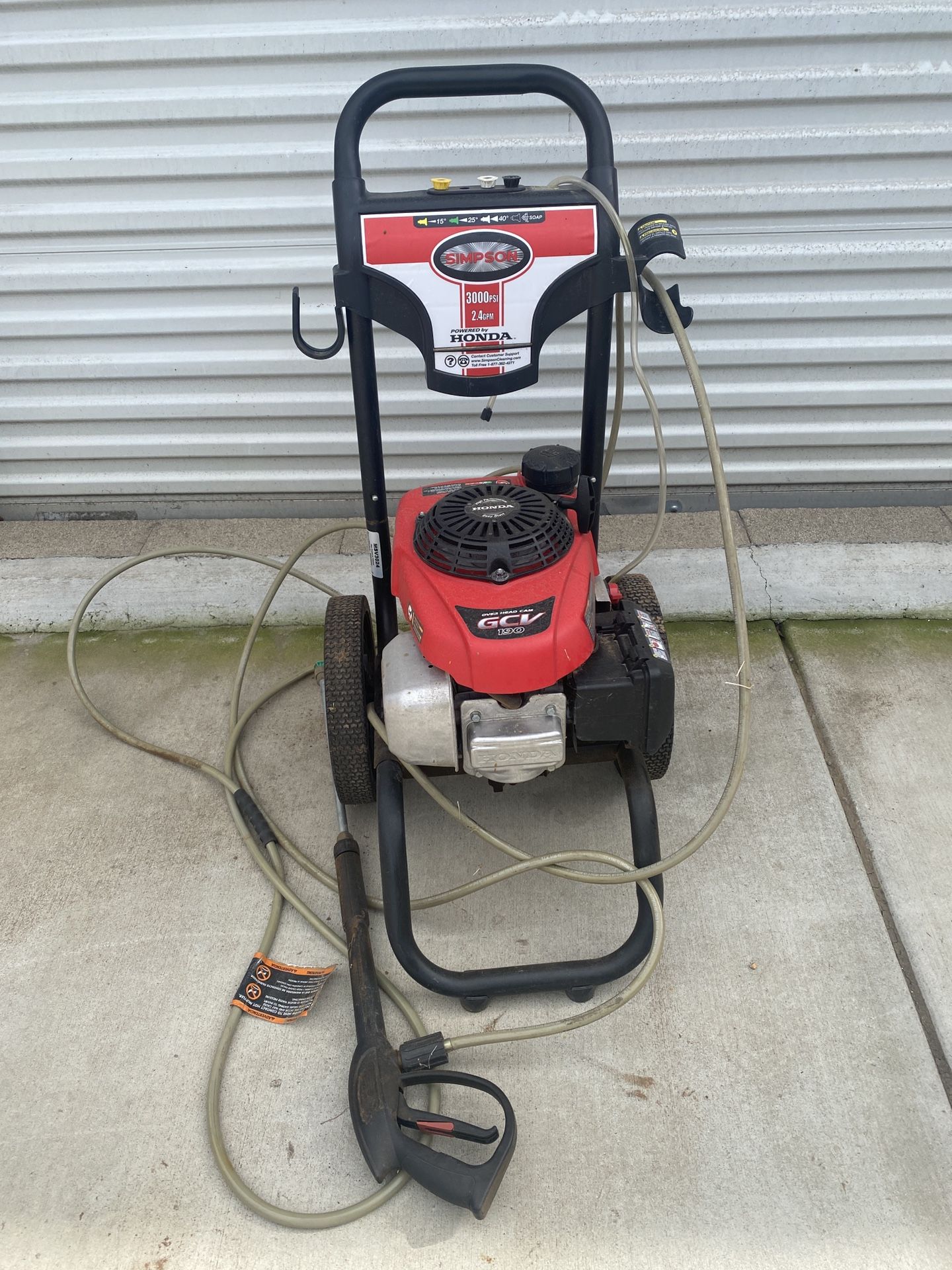 Honda Pressure Washer 