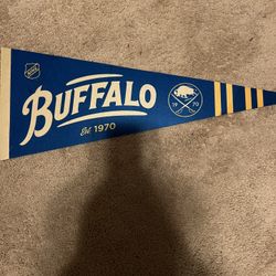 NHL Buffalo Sabres Felt Pennant 