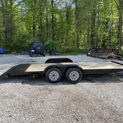22’ Flat Bed Trailer 