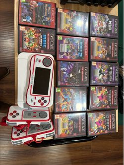 Evercade Bundle - Original Handheld + VS Console + 10 Games