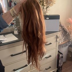 Strawberry Blonde 100% Human Hair 