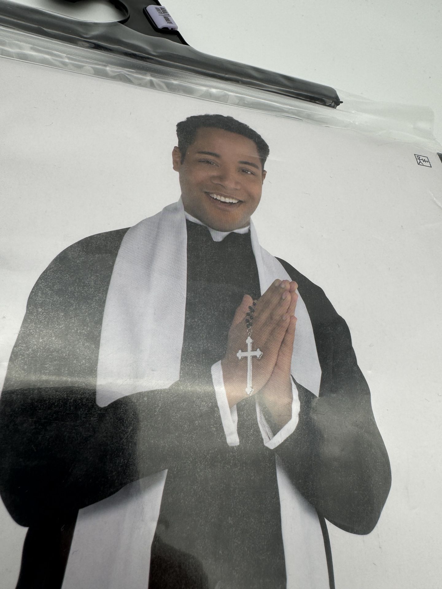 Priest costume Party city Trick Or Treat Halloween