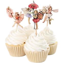 Flower fairy Cupcake topper