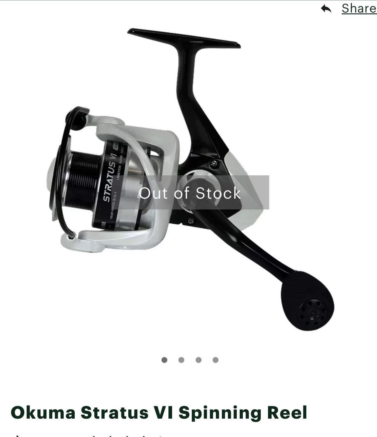 Okuma Stratus VI Spinning Reel 65