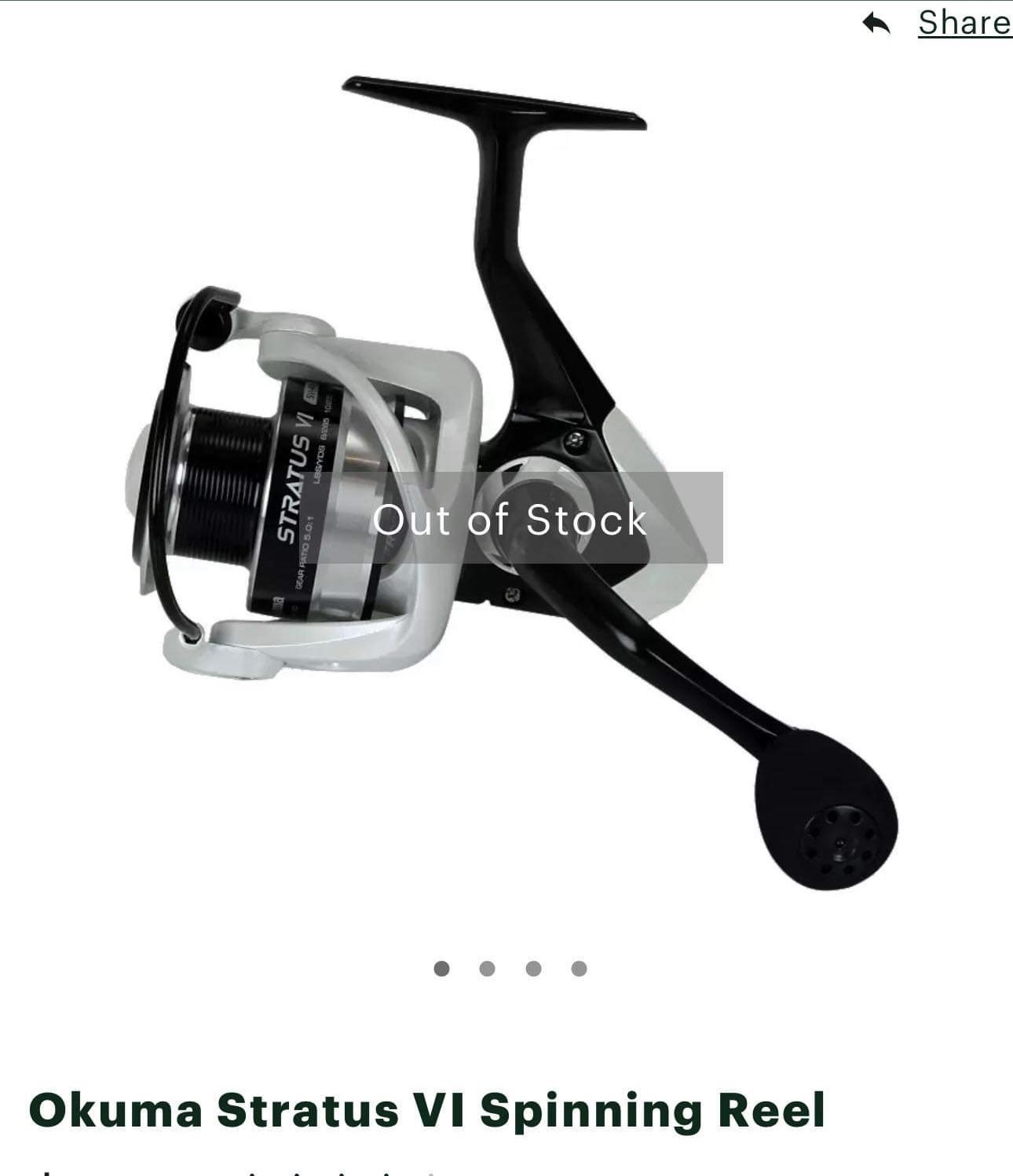 Okuma Stratus VI Spinning Reel 65 for Sale in San Gabriel, CA