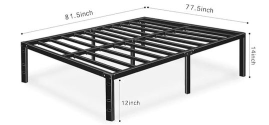 Heavy Duty King Bedframe