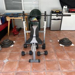 Weight Training Set Includes Everything You See!!! 