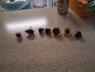 Vintage Blue Lapis Rings