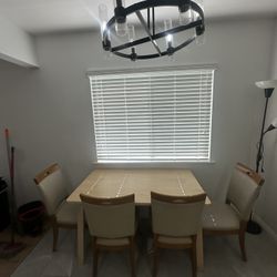 Kitchen/Dining Room Table And Chairs