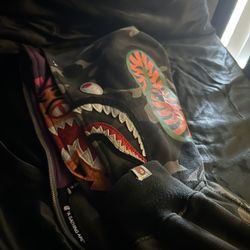 double hoodie bape