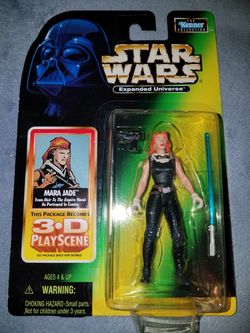 1998 STAR WARS EXPANDED UNIVERSE MARA JADE FIGURE/TOY COLLECTIBLE