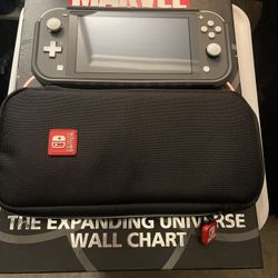Switch Lite, Gray, With Hard Case, Travel Case