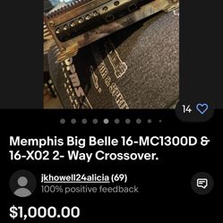 Old School Memphis Bella 1300d 1ohm 450obo