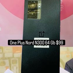 One Plus Nord N300 64 gb Unlocked 