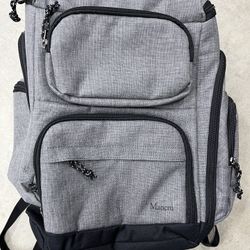 Diaper Bag Light Grey Like New