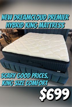 New DreamCloud Premier Hybrid King Mattress