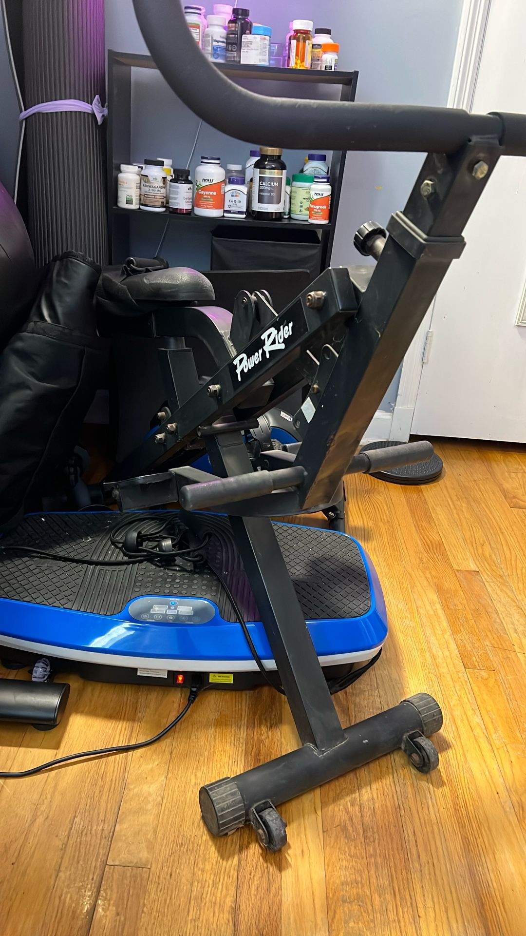 Power Rider Foldable Exercise Equipment, Glute & Leg Cardio Workout Machine