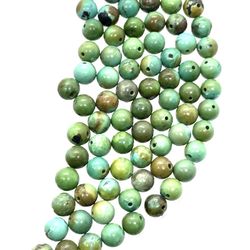 80 Turquoise Beads