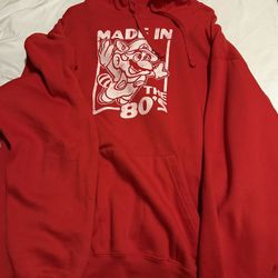 Mario Hoodie Size 3xl 