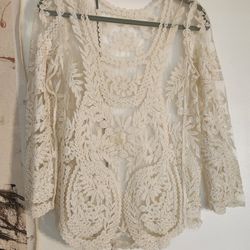 Race Blouse. Sz M