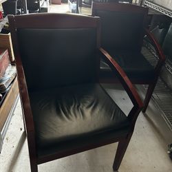 Leather Chairs 