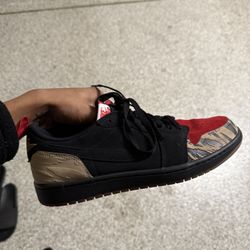 Low Jordan 1 Red - Print Rare 💯💯‼️‼️